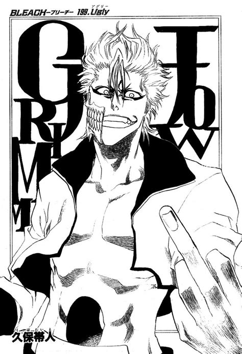 Grimmjow Manga Cap Bleach Drawing Bleach Manga Bleach Anime