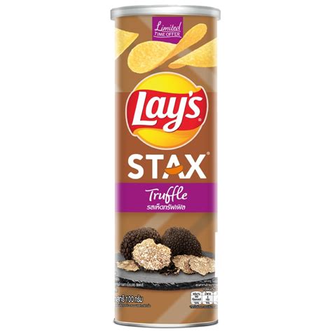 Lays Stax Potato Chip Truffle Flavor 100g Tops Online