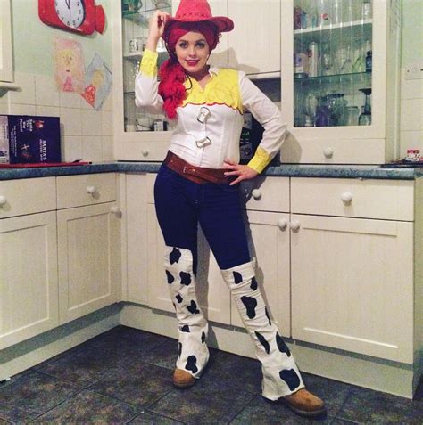 Diy Toy Story Jessie Costume Jessie Costumes Toy Story Halloween