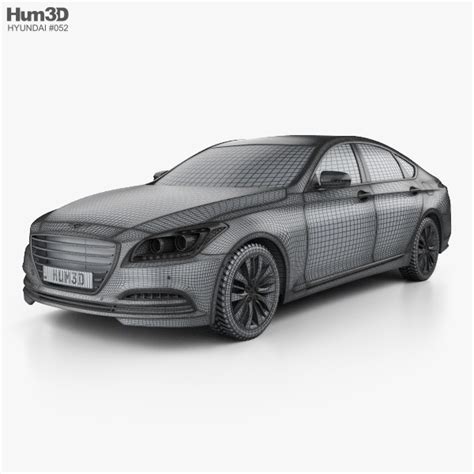 Hyundai Genesis Rohens 2018 3d модель Скачати Автомобілi на
