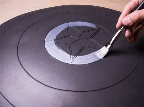 How To Make A Captain America Shield From Foam — Lost Wax