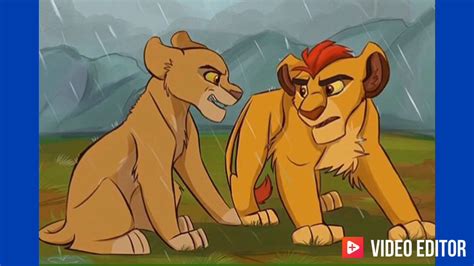 The Lion Guard Sorry By Justin Bieber Kion And Zuri Youtube