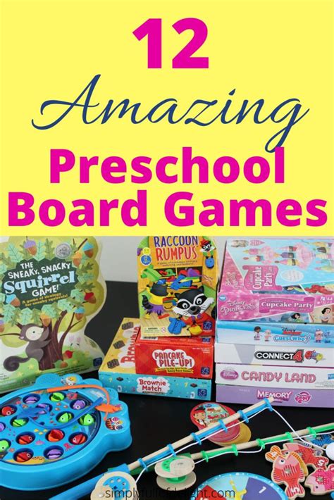 12 Amazing Preschool Board Games Preschool Board Games Preschool