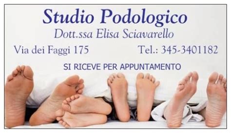 Studio Podologico Dott Ssa Elisa Sciavarello Roma