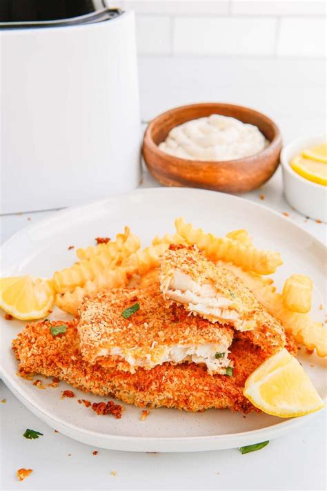 Air Fryer Fish Fillet Recipe Extra Crispy And Flaky Plated Cravings