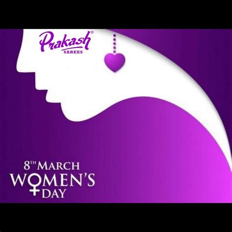 The International Womens Day Poster With A Womans Head And Heart On It