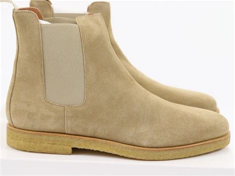 Stick to comfy but versatile flat styles suitable for any casual occasion or level up in a pair of heeled chelsea boots with. Handmade beige leather boots, crepe sole chelsea boot ...