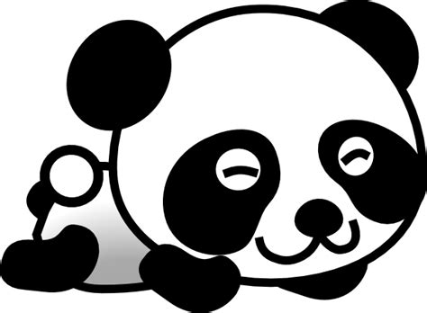 Panda Vector Art At Collection Of Panda Vector Art