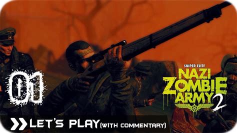 Lets Playcommentary Sniper Elite Nazi Zombie Army 2 Pc Pt1