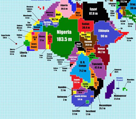 Heres What The World Would Look Like If Countries Were As Big As Their