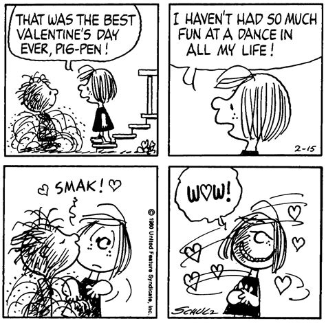 Peanuts This Strip Was Published On February 15 1980 Snoopy Love Snoopy Comics Snoopy