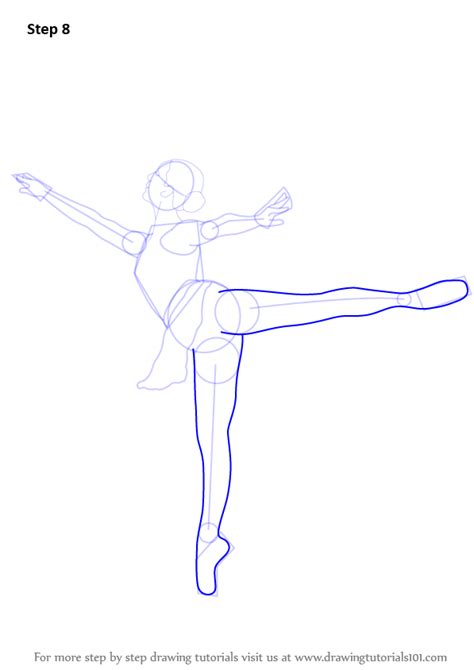 Learn How To Draw A Ballet Dancer Ballet Step By Step Drawing