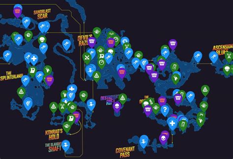 Borderlands 3 Interactive Map Map Genie