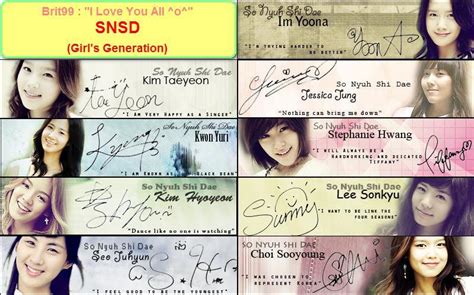 Members Girls Generationsnsd Fanpop