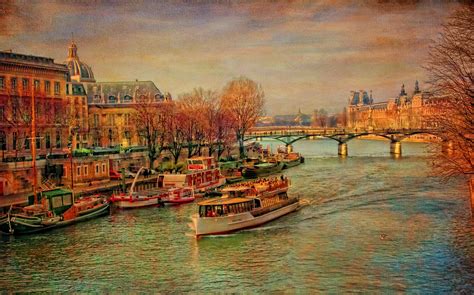 Painting Of Paris France