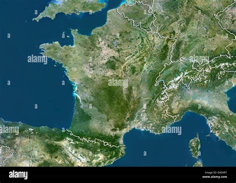 Nice Map Satellite View France Banque Dimage Et Photos Alamy