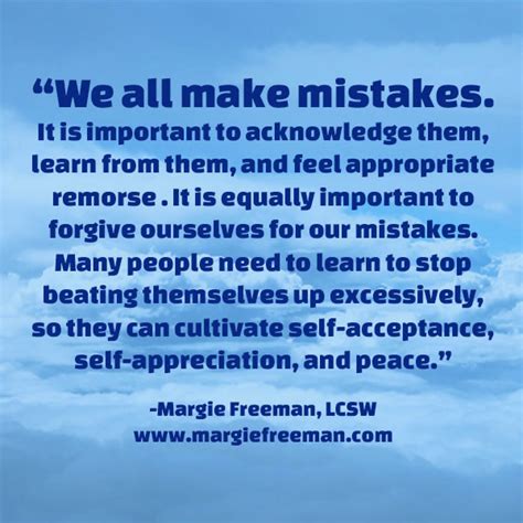We All Make Mistakes Counseling Care Specialties Margie Freeman Lcsw