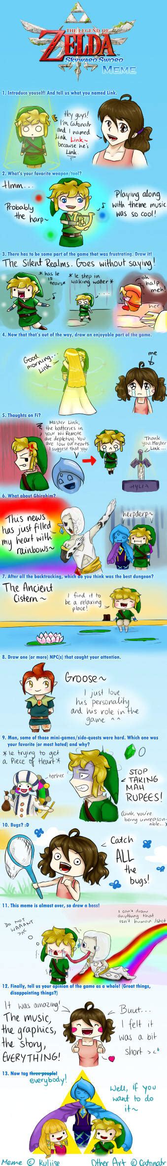 Skyward Sword Meme Spoilers By Catonatr On Deviantart