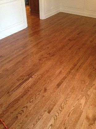 Most stain samples are no more than a few square inches… if that. Red Oak with Early American Stain and UV Finish | Kashian Bros Carpet and Flooring | Oak floor ...