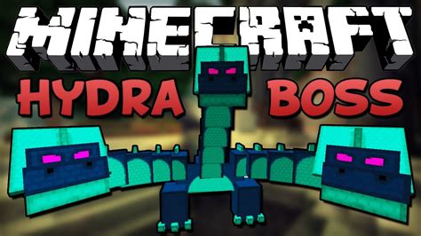 Minecraft Epic Hydra Boss Battle Youtube