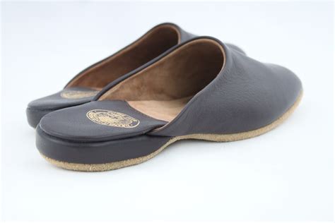 Mens Leather Mule Slipper Radford Leather Fashions Quality Leather