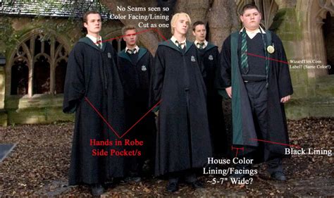 Hogwarts Uniform References Tinkerbris Costuming Harry Potter Robes