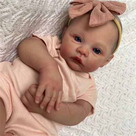 Pinky Lovely Real Reborn Baby Dolls 19 Inch 48cm Lifelike