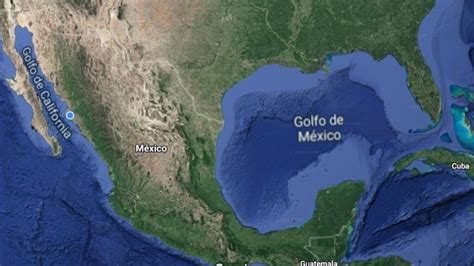 Golfo De Mexico Map