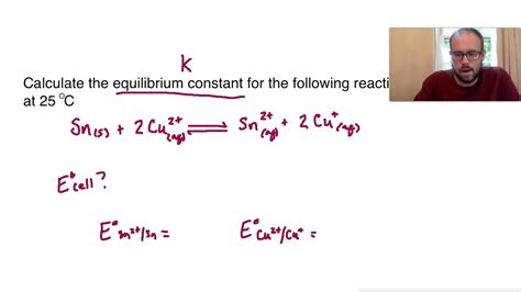 Chem 112 Thermodynamics Equilibrium And Electrochemistry Youtube