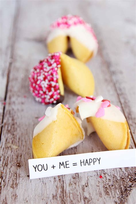 Diy Valentine Fortune Cookies