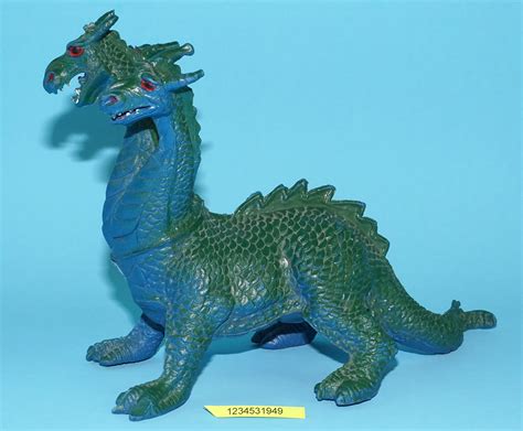 Motu Ko Dinosaur 3 Headed Dragon 1980s Dor Mei Remco Galaxy Fighters