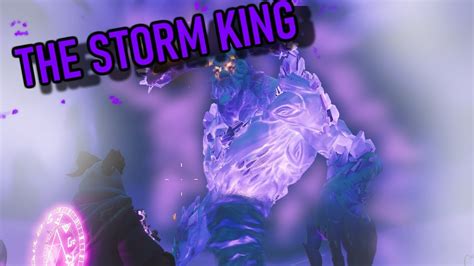 Fortnite Storm King LTM Fortnitemares YouTube