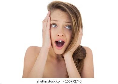 1 655 Shocked Naked Woman Images Stock Photos Vectors Shutterstock