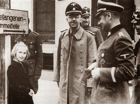 Learn about heinrich himmler (criminal): Himmler with his daughter, 1938 - Rare Historical Photos