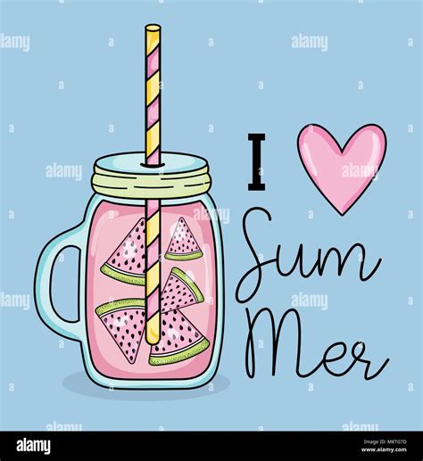 I Love Summer Stock Vector Image And Art Alamy
