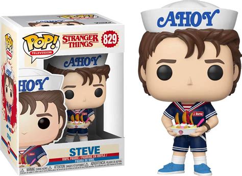 Buy Funko Pop Television Stranger Things Steve With Hat And Uss