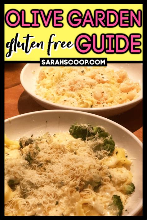 A * please keep in mind that most fast food restaurants cannot guarantee that any product is free of. Olive Garden Gluten-Free Restaurant Guide | Sarah Scoop
