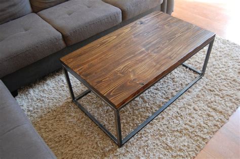 Rustic Industrial Coffee Table Free Shipping