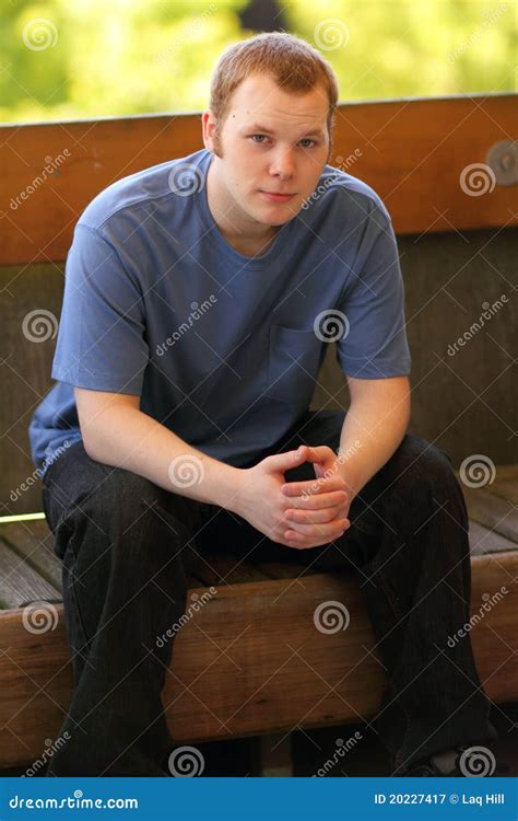 Typical American College Guy Stock Image Image Of Common