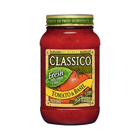 Classico Tomato & Basil Pasta Sauce, 2 pk./32 oz. - BJs WholeSale Club