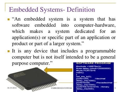 An Entire Concept Of Embedded Systems