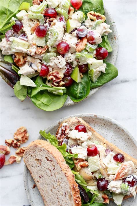 Check spelling or type a new query. Unreal Healthy Chicken Waldorf Salad Recipe | Nutrition in ...