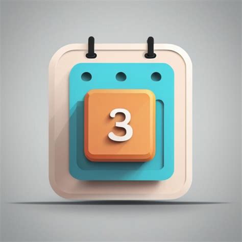 Premium Photo 3d Calendar Icon 3d Rendering