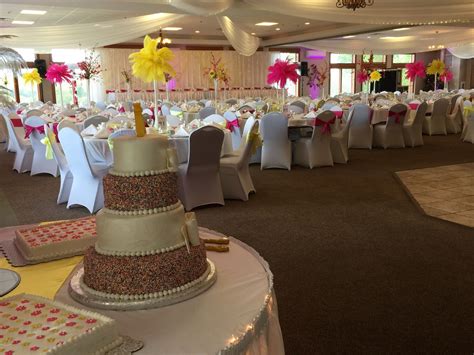 Pink and yellow wedding | Yellow wedding, Table decorations, Wedding