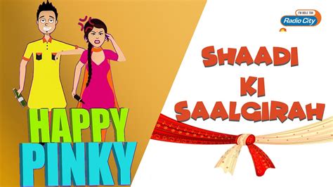 Shaadi Ki Saalgirah Happy Pinky Episode 43 Punjabi Jokes Youtube