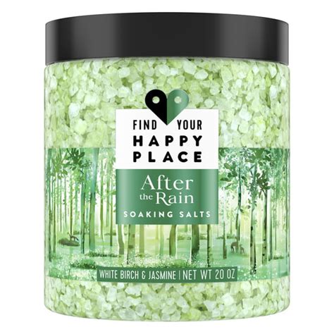 Find Your Happy Place Soaking Bath Salts After The Rain White Birch And