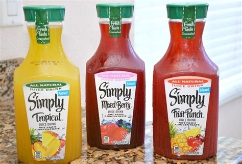 Simply Juice Drinks ... It's Simply Delicious!