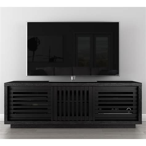 Furnitech Ft64wseb 64 Contemporary Rustic Tv Stand Media Console In