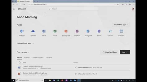 Office 2019 With New User Interface Design And More Youtube