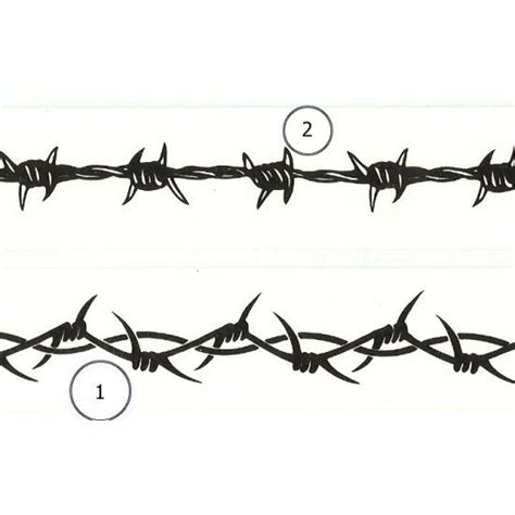 Inspiring Barb Wire Tattoo Drawing For A Perfect Finish